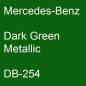 Preview: Mercedes-Benz, Dark Green Metallic, DB-254.